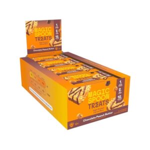 Magic Spoon Protein Treat Chocolate Peanut Butter Bars 1.4oz 12ct